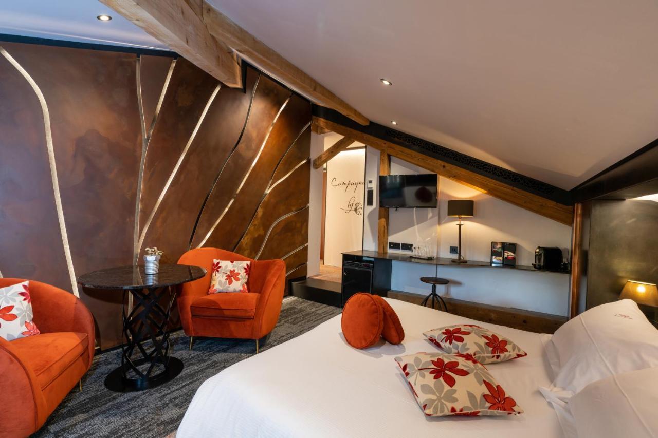 Domaine Du Haut Jardin Hotel & Chalets Spa Prive Rehaupal Buitenkant foto