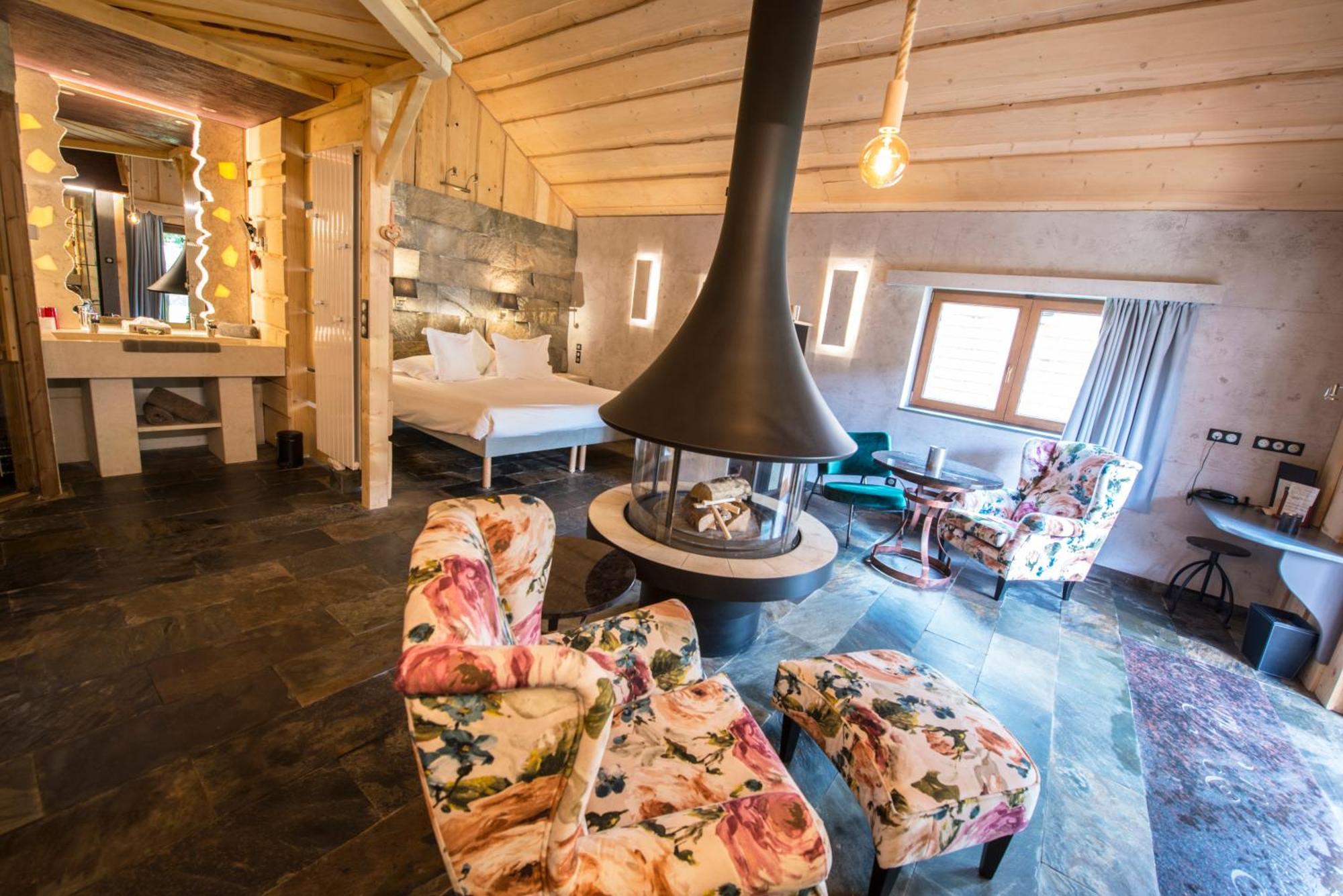Domaine Du Haut Jardin Hotel & Chalets Spa Prive Rehaupal Buitenkant foto