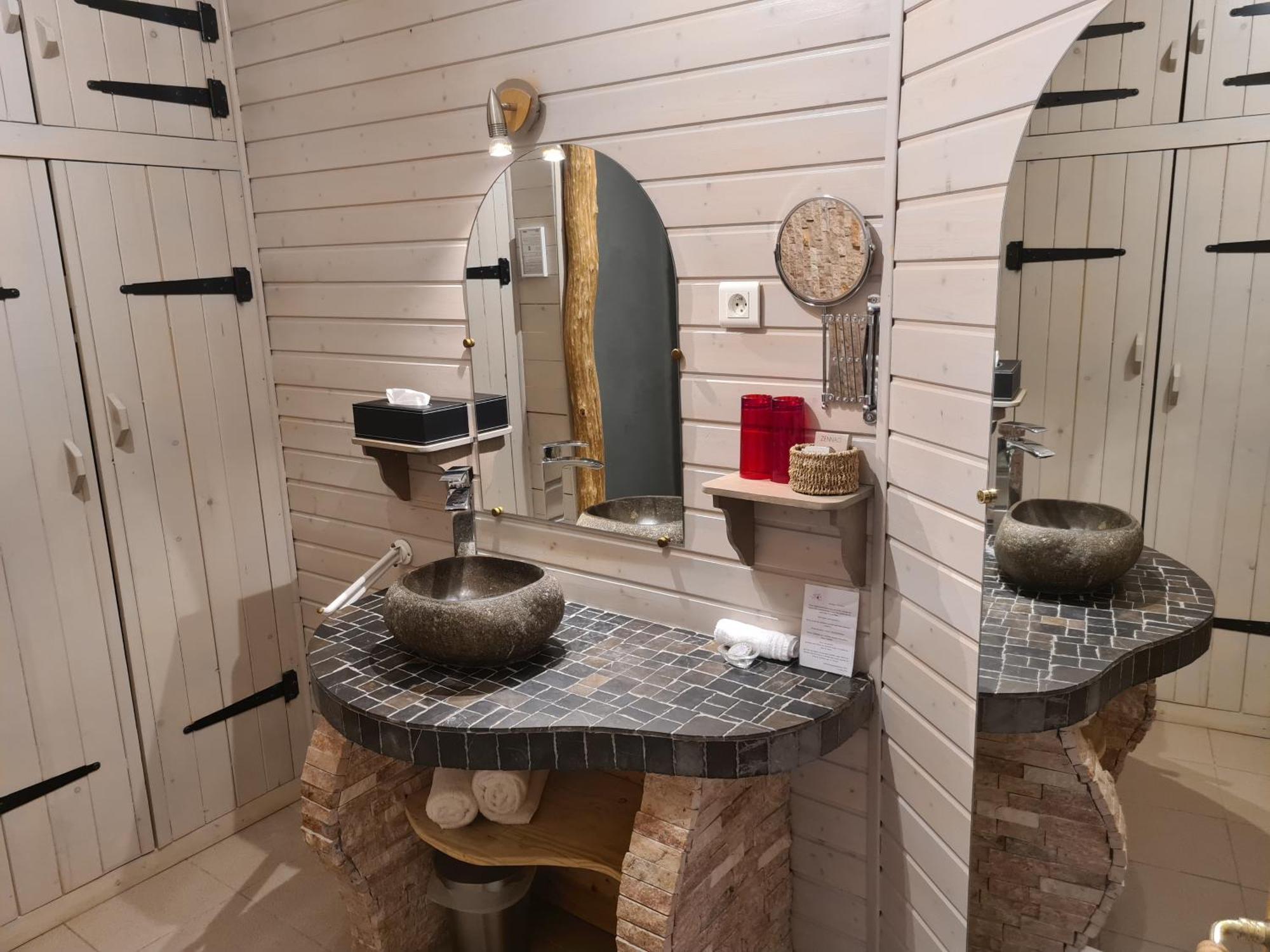 Domaine Du Haut Jardin Hotel & Chalets Spa Prive Rehaupal Buitenkant foto